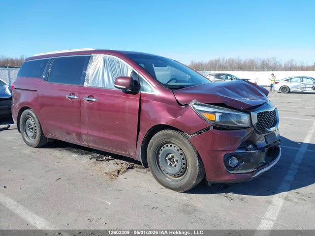Aukcja sprzedaży 2015 Kia Sedona Sxl, vin: KNDME5C16F6041632, numer aukcji: 12603309