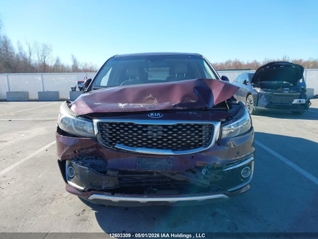 2015 Kia Sedona Sxl მანქანა იყიდება აუქციონზე, vin: KNDME5C16F6041632, აუქციონის ნომერი: 12603309