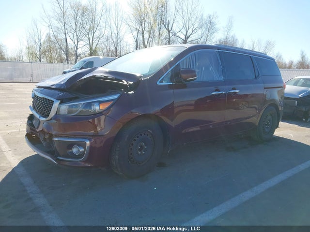 2015 Kia Sedona Sxl მანქანა იყიდება აუქციონზე, vin: KNDME5C16F6041632, აუქციონის ნომერი: 12603309