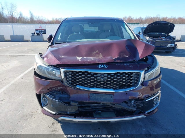 2015 Kia Sedona Sxl მანქანა იყიდება აუქციონზე, vin: KNDME5C16F6041632, აუქციონის ნომერი: 12603309