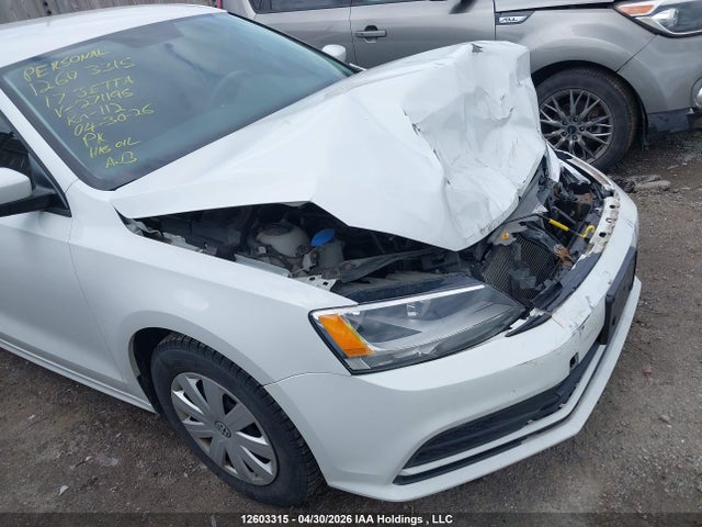 12603315 :رقم المزاد ، 3VW2B7AJ0HM271195 vin ، 2017 Volkswagen Jetta S مزاد بيع