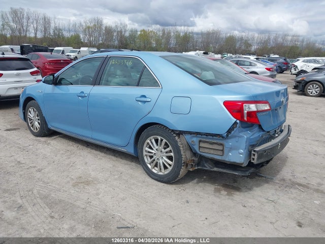 2012 Toyota Camry Hybrid Le მანქანა იყიდება აუქციონზე, vin: 4T1BD1FK3CU023065, აუქციონის ნომერი: 12603316