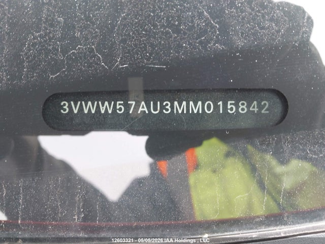 3VWW57AU3MM015842 Volkswagen Golf Comfortline/highline