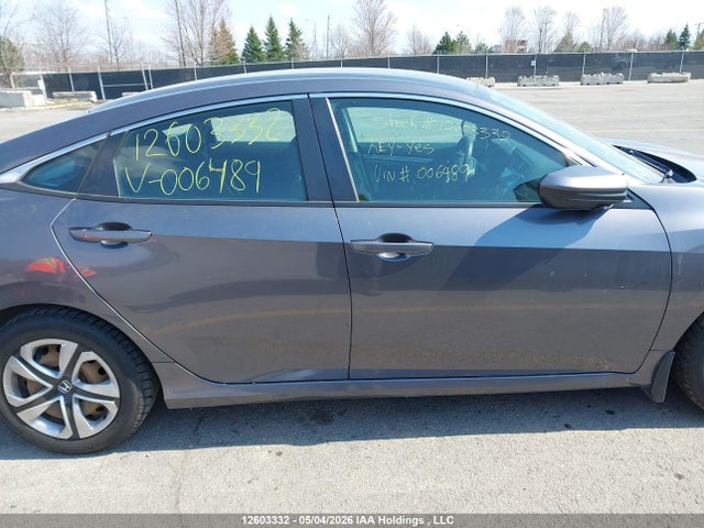 12603332 :رقم المزاد ، 2HGFC2F5XGH006489 vin ، 2016 Honda Civic مزاد بيع
