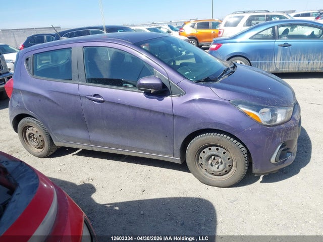 2017 Chevrolet Spark 1lt Cvt მანქანა იყიდება აუქციონზე, vin: KL8CD6SA2HC820335, აუქციონის ნომერი: 12603334