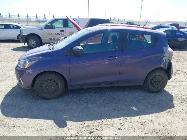 2017 Chevrolet Spark 1lt Cvt მანქანა იყიდება აუქციონზე, vin: KL8CD6SA2HC820335, აუქციონის ნომერი: 12603334