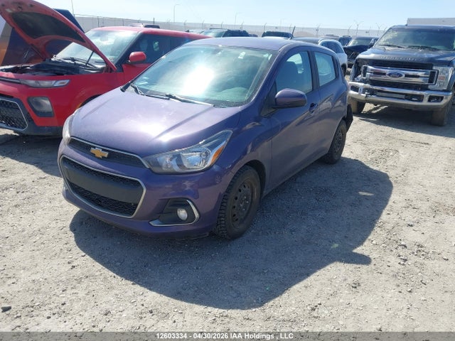 2017 Chevrolet Spark 1lt Cvt მანქანა იყიდება აუქციონზე, vin: KL8CD6SA2HC820335, აუქციონის ნომერი: 12603334