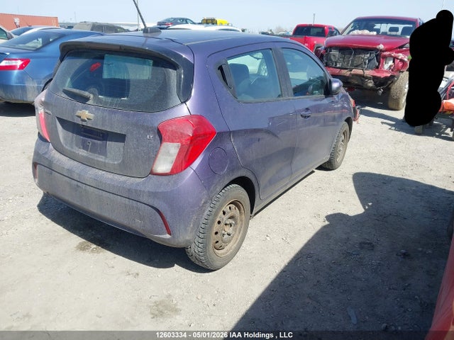 2017 Chevrolet Spark 1lt Cvt მანქანა იყიდება აუქციონზე, vin: KL8CD6SA2HC820335, აუქციონის ნომერი: 12603334