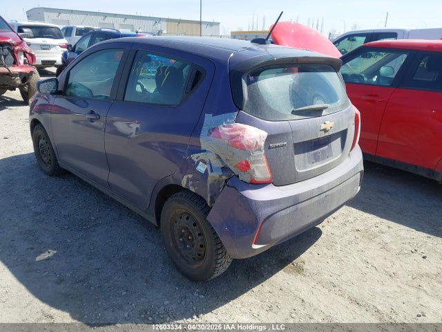 2017 Chevrolet Spark 1lt Cvt მანქანა იყიდება აუქციონზე, vin: KL8CD6SA2HC820335, აუქციონის ნომერი: 12603334