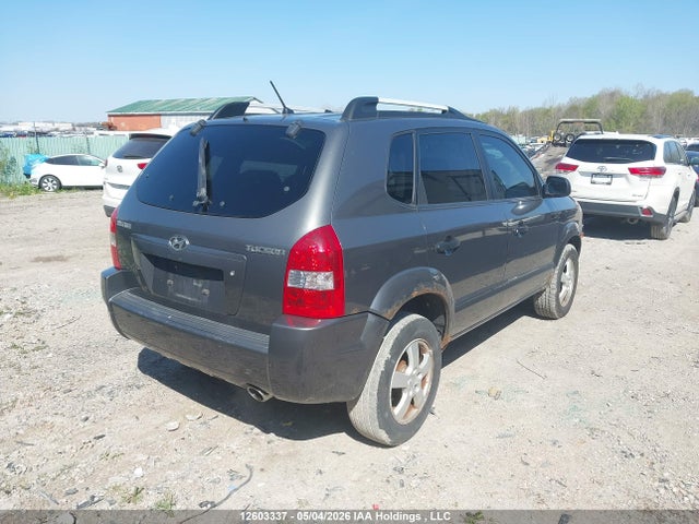 2007 Hyundai Tucson Gls მანქანა იყიდება აუქციონზე, vin: KM8JM12B47U629756, აუქციონის ნომერი: 12603337