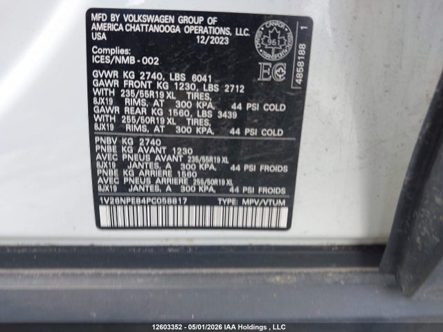1V26NPE84PC058817 Volkswagen ID.4 PRO