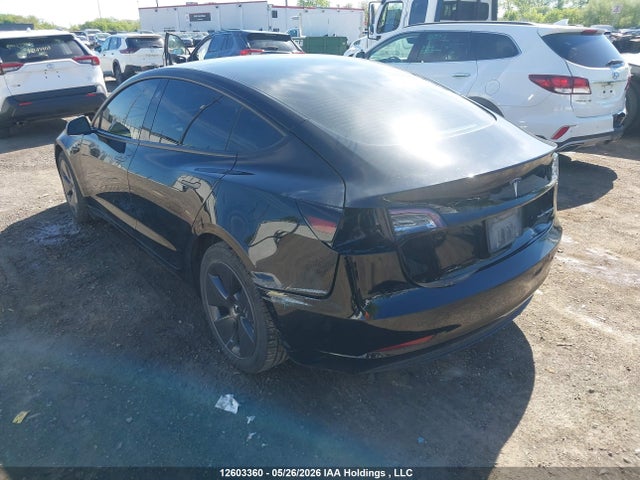 Tesla Model 3 Long Range 2022 5YJ3E1EB8NF346532 Image 3