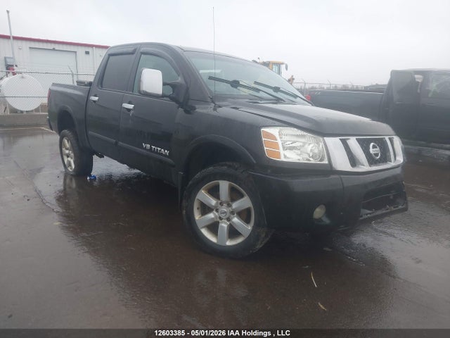 2009 Nissan Titan Xe/se/le/pro-4x მანქანა იყიდება აუქციონზე, vin: 1N6AA07C09N305268, აუქციონის ნომერი: 12603385