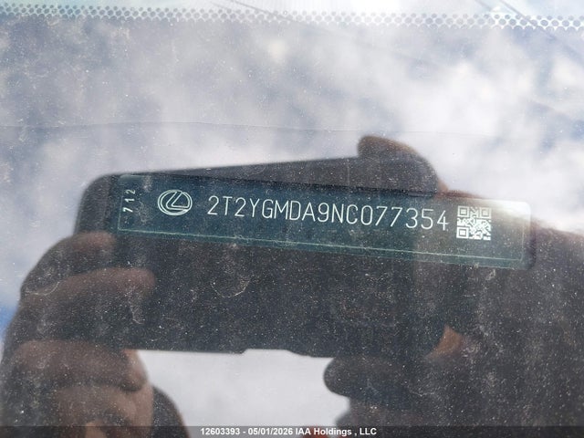 2T2YGMDA9NC077354 Lexus RX 450H