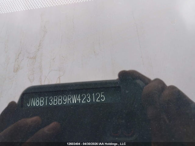 JN8BT3BB9RW423125 Nissan ROGUE SV