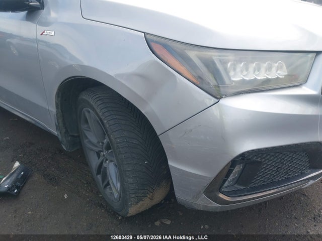 2019 Acura Mdx მანქანა იყიდება აუქციონზე, vin: 5J8YD4H06KL801280, აუქციონის ნომერი: 12603429