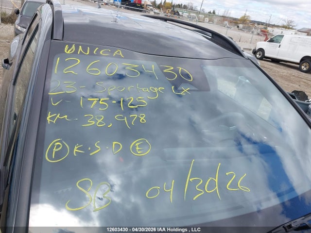 2023 Kia Sportage Lx მანქანა იყიდება აუქციონზე, vin: KNDPUCAF3P7175125, აუქციონის ნომერი: 12603430