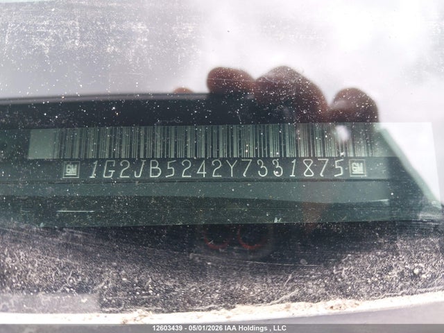 12603439 :رقم المزاد ، 1G2JB5242Y7331875 vin ، 2000 Pontiac Sunfire Se مزاد بيع