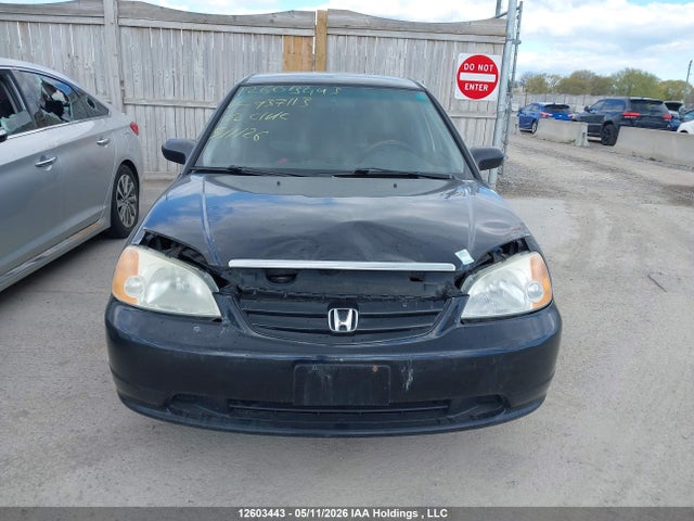 Продаж на аукціоні авто 2002 Honda Civic Dx/dx-g, vin: 2HGES16462H937113, номер лоту: 12603443