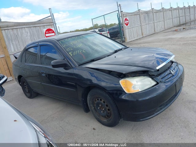 Продаж на аукціоні авто 2002 Honda Civic Dx/dx-g, vin: 2HGES16462H937113, номер лоту: 12603443