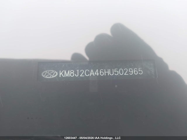 Продаж на аукціоні авто 2017 Hyundai Tucson, vin: KM8J2CA46HU502965, номер лоту: 12603447