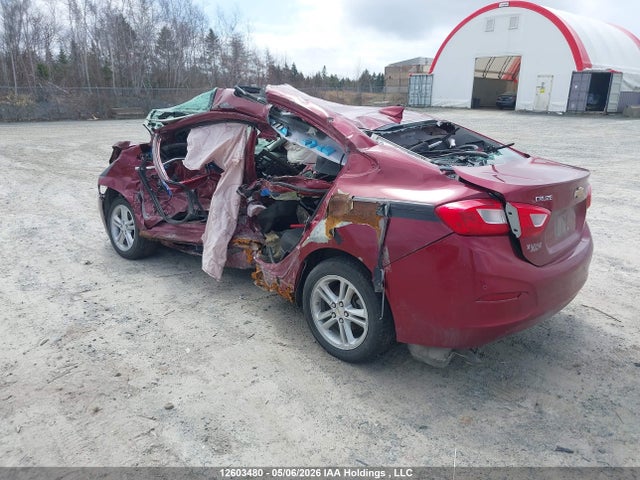 2017 Chevrolet Cruze Lt მანქანა იყიდება აუქციონზე, vin: 1G1BE5SM4H7208319, აუქციონის ნომერი: 12603480
