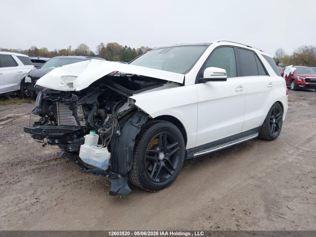 Aukcja sprzedaży 2015 Mercedes-benz Ml 350 Bluetec, vin: 4JGDA2EB5FA539698, numer aukcji: 12603520