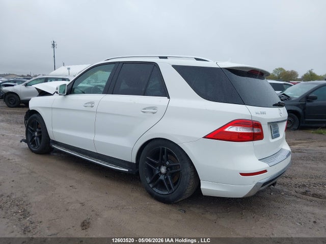 Aukcja sprzedaży 2015 Mercedes-benz Ml 350 Bluetec, vin: 4JGDA2EB5FA539698, numer aukcji: 12603520