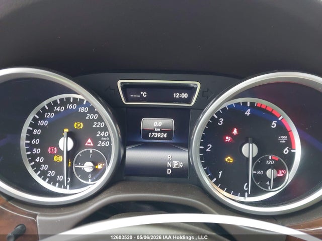Aukcja sprzedaży 2015 Mercedes-benz Ml 350 Bluetec, vin: 4JGDA2EB5FA539698, numer aukcji: 12603520