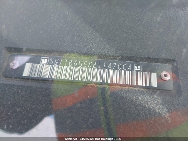 2011 Chevrolet Aveo Lt მანქანა იყიდება აუქციონზე, vin: 3G1TB6DG6BL147004, აუქციონის ნომერი: 12594734