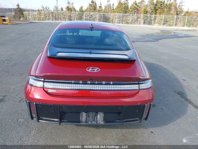 2023 Hyundai Ioniq 6 Sel მანქანა იყიდება აუქციონზე, vin: KMHM34AA9PA049186, აუქციონის ნომერი: 12603683