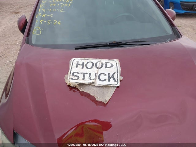 Продажа на аукционе авто 2013 Honda Civic Lx, vin: 2HGFB2F4XDH004182, номер лота: 12603689