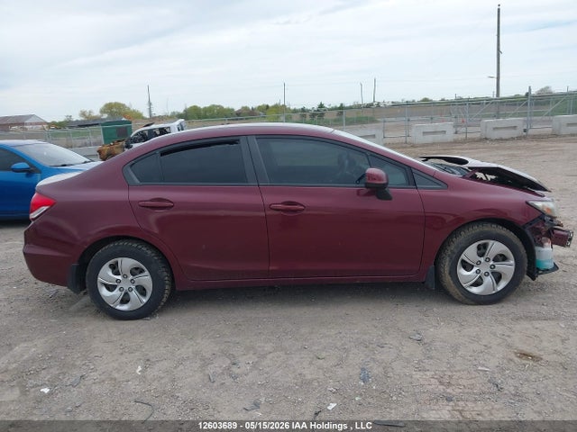 Продажа на аукционе авто 2013 Honda Civic Lx, vin: 2HGFB2F4XDH004182, номер лота: 12603689
