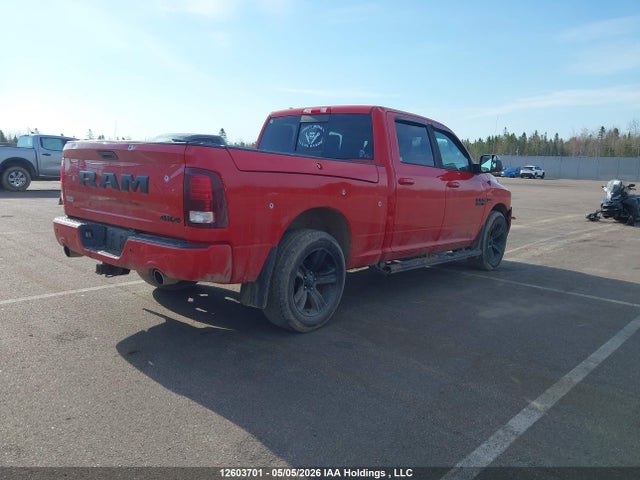 Aukcja sprzedaży 2017 Ram 1500 Sport, vin: 1C6RR7UT1HS609261, numer aukcji: 12603701