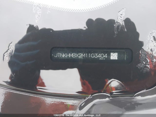 2021 Toyota C-hr Xle/le/night Shade/limited მანქანა იყიდება აუქციონზე, vin: JTNKHMBX2M1103404, აუქციონის ნომერი: 12603718