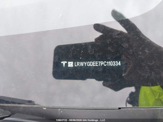 Продаж на аукціоні авто 2023 Tesla Model Y Long Range, vin: LRWYGDEE7PC110334, номер лоту: 12603722