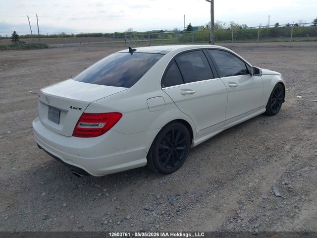 12603761 :رقم المزاد ، WDDGF8BB9CA732948 vin ، 2012 Mercedes-benz C 300 4matic مزاد بيع