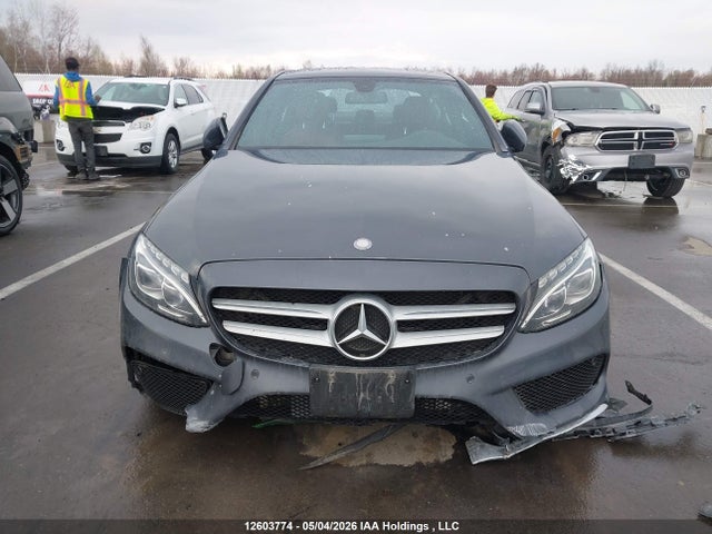 12603774 :رقم المزاد ، 55SWF4KB4FU054778 vin ، 2015 Mercedes-benz C 300 4matic مزاد بيع