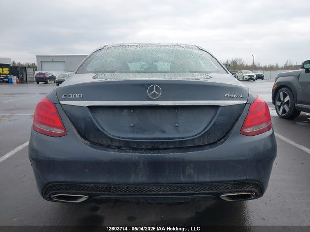 12603774 :رقم المزاد ، 55SWF4KB4FU054778 vin ، 2015 Mercedes-benz C 300 4matic مزاد بيع