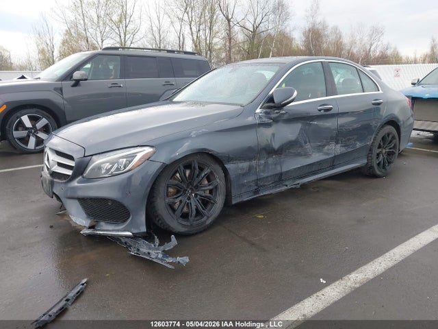 12603774 :رقم المزاد ، 55SWF4KB4FU054778 vin ، 2015 Mercedes-benz C 300 4matic مزاد بيع