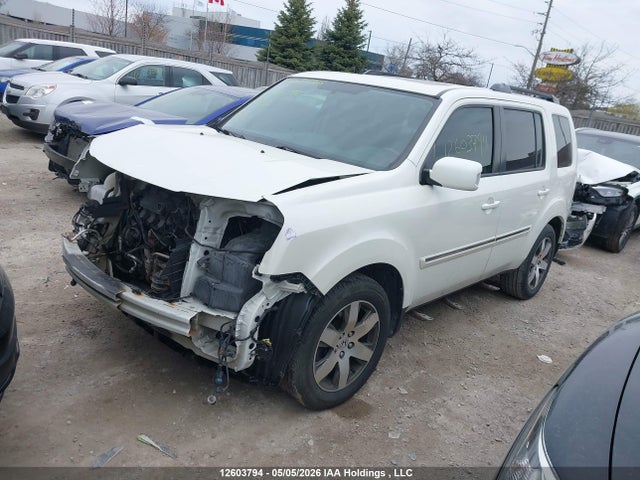 2015 Honda Pilot Touring მანქანა იყიდება აუქციონზე, vin: 5FNYF4H92FB506192, აუქციონის ნომერი: 12603794