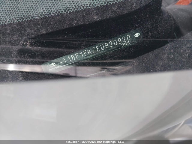 Продаж на аукціоні авто 2014 Toyota Camry Xle, vin: 4T1BF1FK7EU820920, номер лоту: 12603817