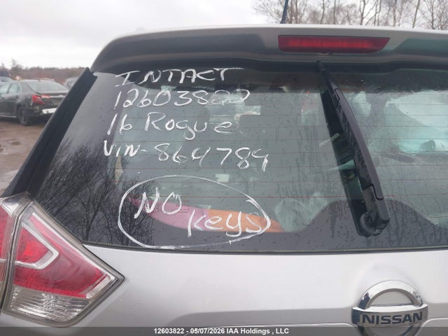Продаж на аукціоні авто 2016 Nissan Rogue S/sl/sv, vin: 5N1AT2MV2GC864789, номер лоту: 12603822