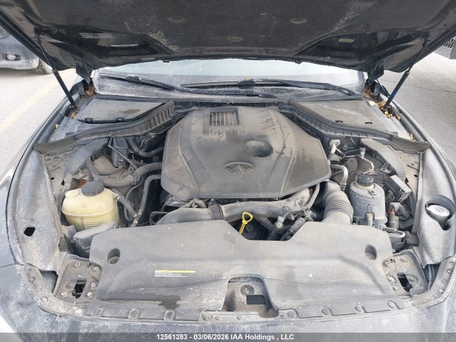 12561283 :رقم المزاد ، JN1CV7AR8JM280588 vin ، 2018 Infiniti Q50 2.0t Luxe مزاد بيع