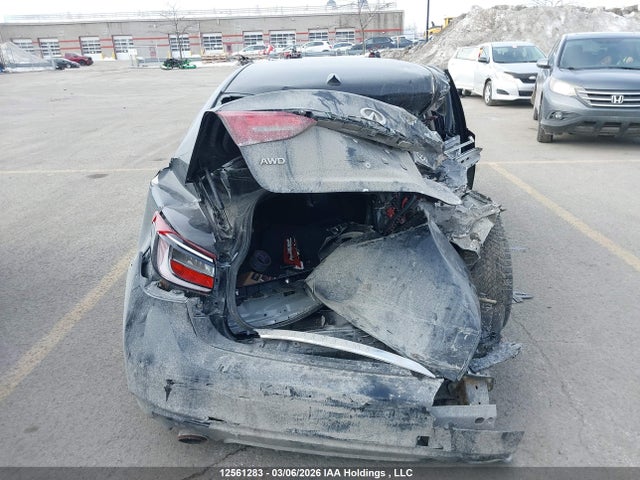 12561283 :رقم المزاد ، JN1CV7AR8JM280588 vin ، 2018 Infiniti Q50 2.0t Luxe مزاد بيع