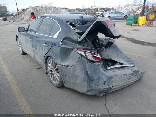 12561283 :رقم المزاد ، JN1CV7AR8JM280588 vin ، 2018 Infiniti Q50 2.0t Luxe مزاد بيع