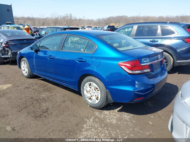 12582471 :رقم المزاد ، 2HGFB2F43EH032391 vin ، 2014 Honda Civic Lx مزاد بيع