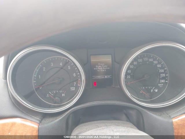 12603830 :رقم المزاد ، 1C4RJFCG2DC516445 vin ، 2013 Jeep Grand Cherokee Overland مزاد بيع