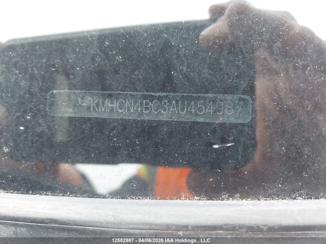 12582987 :رقم المزاد ، KMHCN4BC3AU454987 vin ، 2010 Hyundai Accent L مزاد بيع