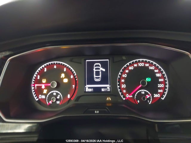 Aukcja sprzedaży 2019 Volkswagen Jetta 1.4 Tsi Highline, vin: 3VWE57BU5KM048977, numer aukcji: 12593369